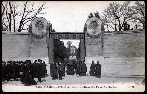 Ingang Père-Lachaise